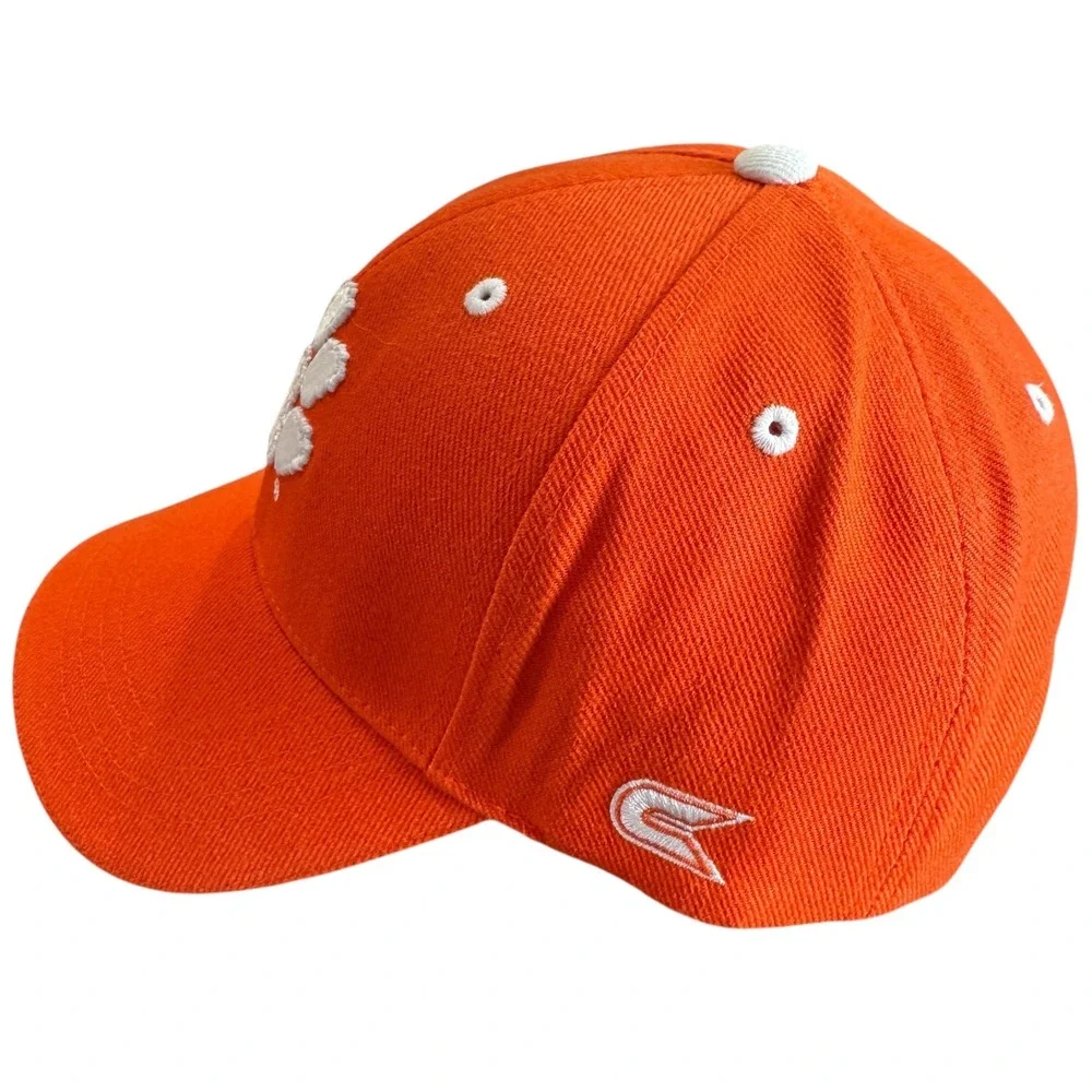 Colosseum Clemson Tigers‎ Hat Youth Orange Paw Logo Strapback Baseball Cap